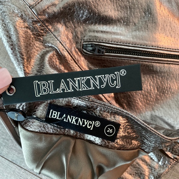 Blank NYC Real Leather Skirt - Picture 5 of 5